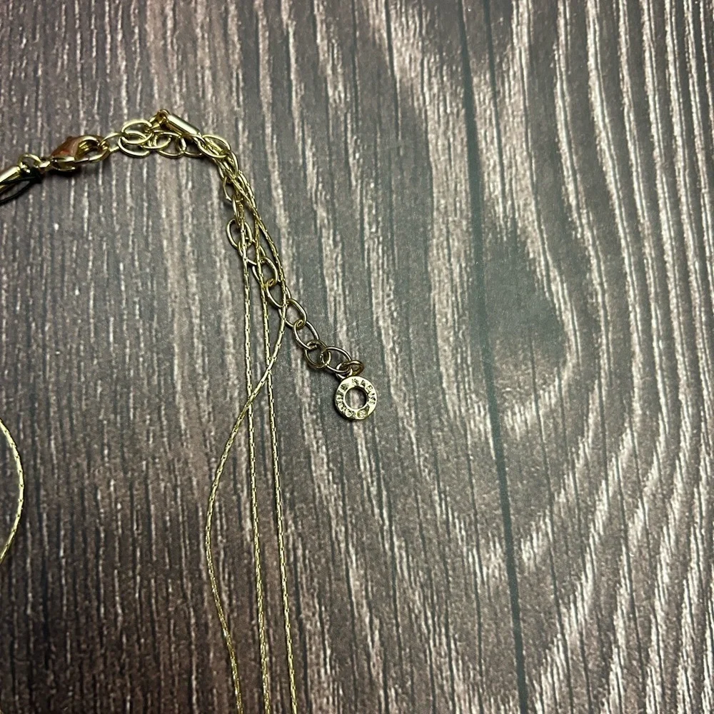 Anne Klein Multi-Strand Brown Necklace NWT